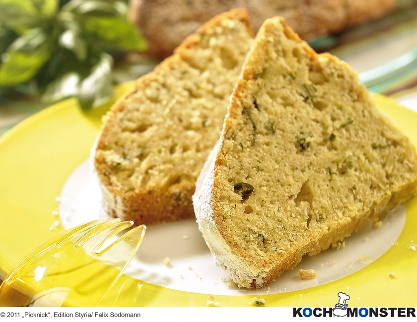 Süßer Zucchinikuchen
Foto (c) 2011 „Picknick“, Edition Styria/ Felix Sodomann
(stark reduzierte Bildqualität) Süßer Zucchinikuchen