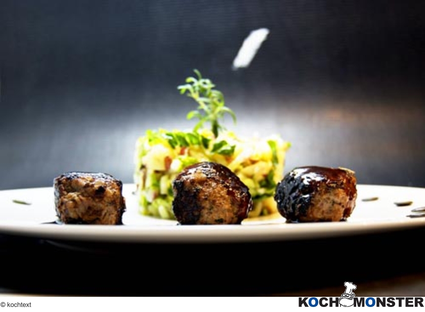 Quatsch mit Sauce
Foto (c) kochtext
(stark reduzierte Bildqualität) Quatsch mit Sauce