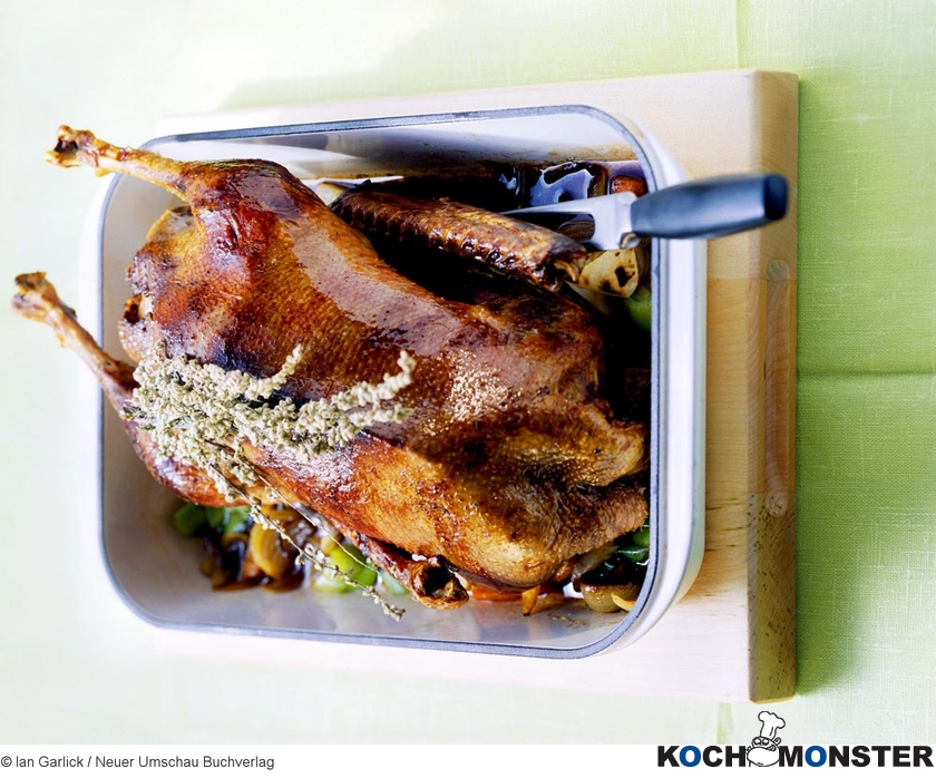 Gänsebraten