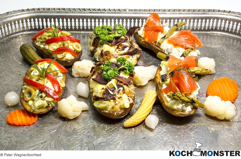 Potato Skins
Foto (c) Peter Wagner/kochtext
(stark reduzierte Bildqualität) Potato Skins