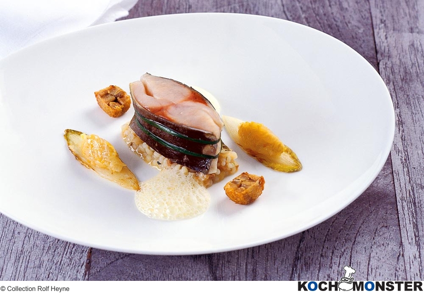 Pochierter Karpfen