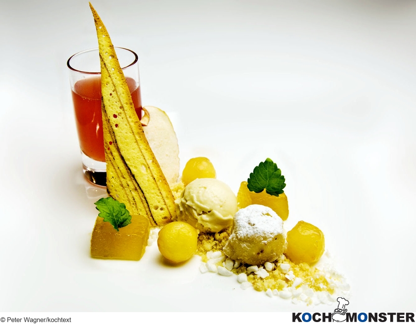 Apfeldessert
Foto (c) Peter Wagner/kochtext
(stark reduzierte Bildqualität) Apfeldessert