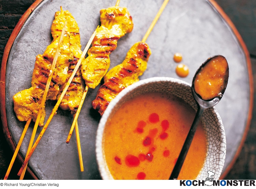 Indonesische Erdnusssauce
Foto (c) Richard Young/Christian Verlag
(stark reduzierte Bildqualität) Indonesische Erdnusssauce