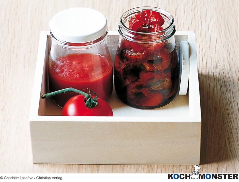 Eingekochte Tomaten