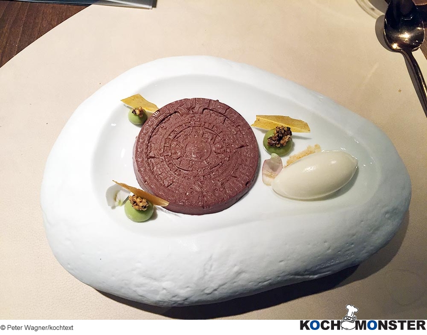 „Maya“ Rum-Ganache, Avocado, Honigeis